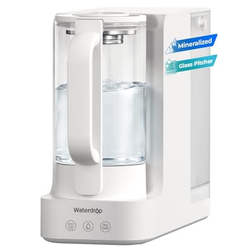 Waterdrop C2SL Countertop Reverse Osmosis Water Filter, [ Mineral Added ]