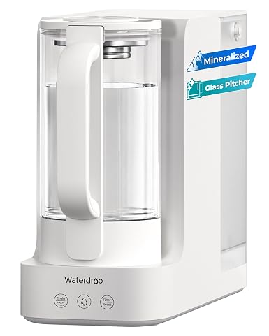 Waterdrop C2SL Countertop Reverse Osmosis Water Filter, [ Mineral Added ]